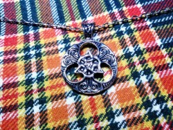Collier + pendentif Nœud trinité argent bijou celtique noeud triquètre celte homme druide bijoux celtes triquetra druidique