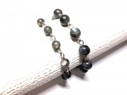 Un joyau brut pour un style chic : découvrez l'élégance mystique de nos bracelets de protection en labradorite.