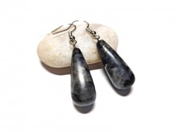 Silver Earrings, Labradorite, Gemstone jewel gemstone yoga meditation boho hippie chic