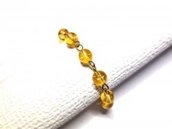 Rayonnez d'assurance avec la citrine ! Ce bracelet diffuse une onde de force intérieure pour affronter tous vos défis.