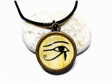 Pendentif œil d'Horus or Oudjat | ÓNÍSÌ PARIS