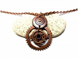 Steampunk gears - Necklace...